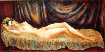 076 Moise Kisling Nudo di Arletty 1933 Ginevra museo d'arte modena